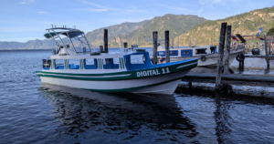 Lanchas en Panajachel, Lago Atitlán Guatemala